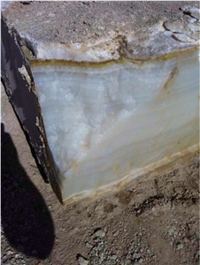 Iran Pure White Onyx Blocks