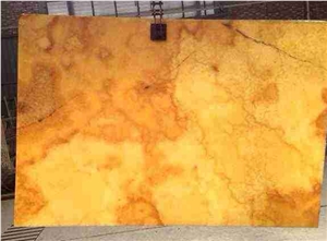 Honey Onyx Slabs & Tiles, Iran Yellow Onyx