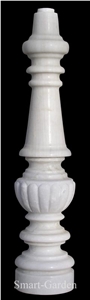 Stone Balusters & Railings, White Marble Balusters