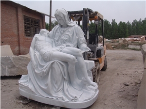 White Marble Carving,Western Human Sculpture