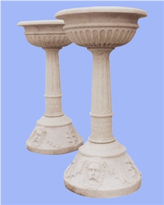 High Leg Granite Flowerpots, Granite Garden Landscaping Flowerspots