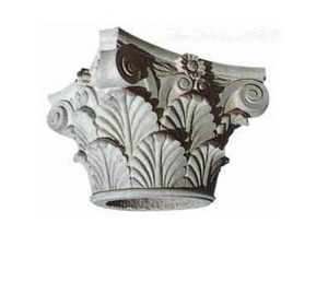 Rome Stylish Granite Stone Column Top with Various Designs