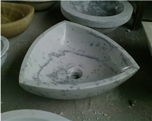Supply Guangxi White Bathroom Sink
