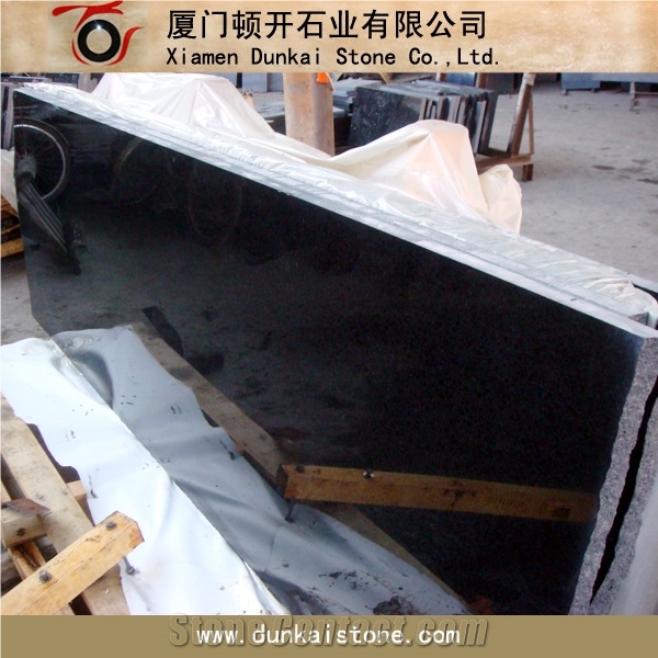 Berry Black G684 Polished Slab, China Black Granite