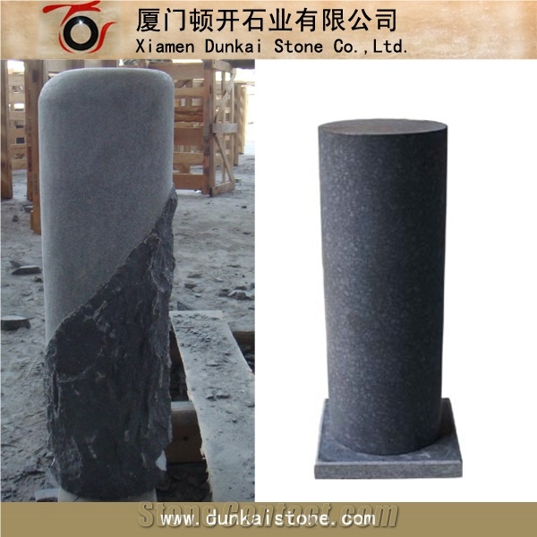 G684 Black Basalt Column