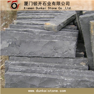 G684 Black Basalt Natural Splited Palisade