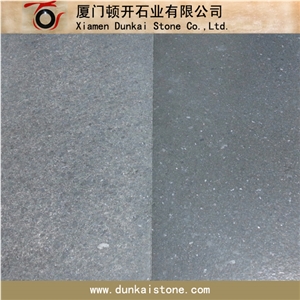 G684 Black Basalt Tiles in Leather Finish
