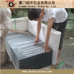G684 Twilight Basalt Honed Tile, China Black Basalt