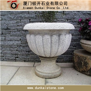 Granite Flower Pot Water Bowl