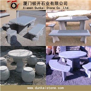 Grey Granite Table Set