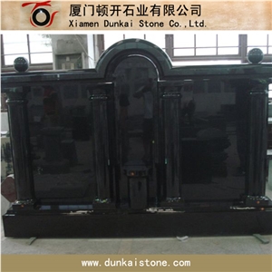 Shanxi Black ,India Black ,South Black Granite Monuments