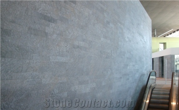 Sondrio Soapstone Floor Tiles, Pietra Ollare Soapstone, Grey Sandstone Tiles & Slabs, Flooring Tiles