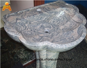 China Juparana Granite Sinks, Wash Basins