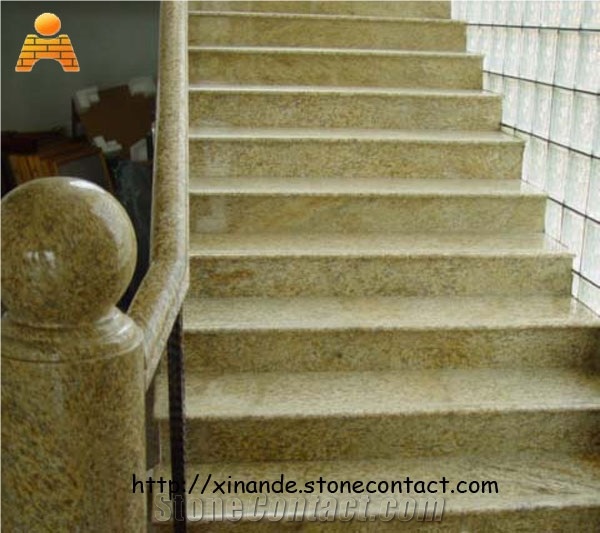 G682 Stairs, Rust Stone Steps from China - StoneContact.com