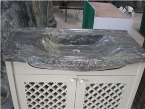 Green Jadeite Granite Bath Tops