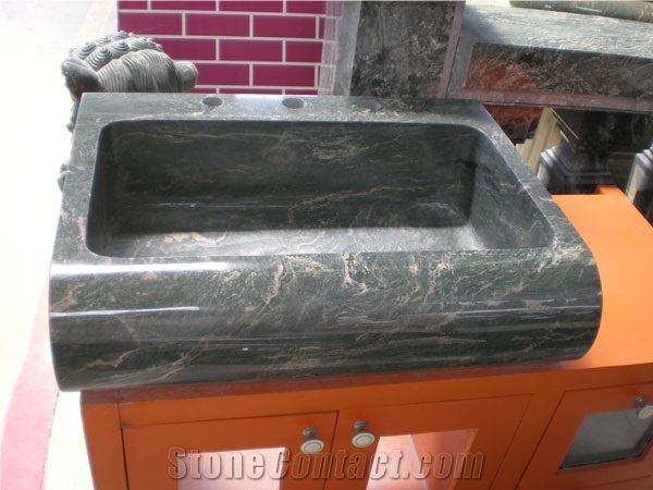 Green Jadeite Granite Sinks