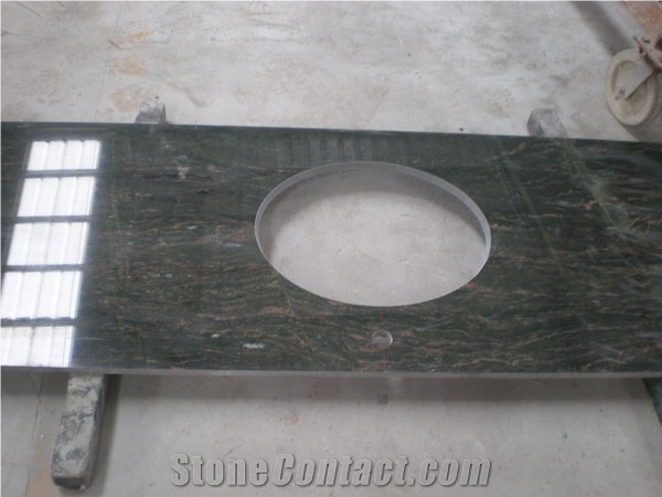 Kitchen Countertops, Green Jadeite Granite