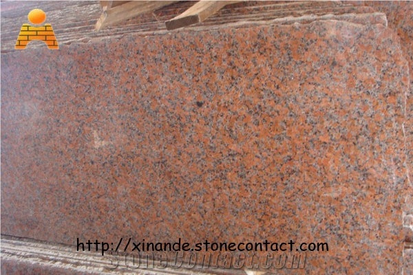Maple-Leaf Red Granite Slabs