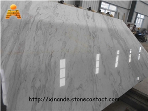 White Marble Countertops, Volakas Work Tops