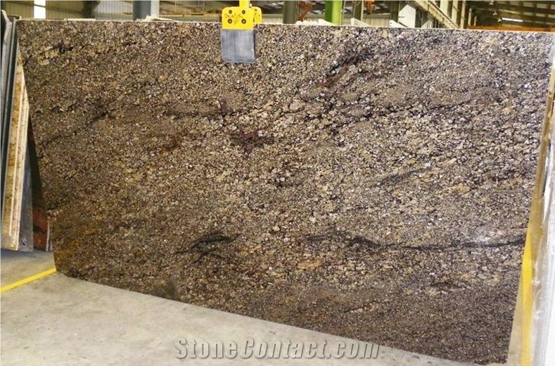 Coral Gold Slab Granite