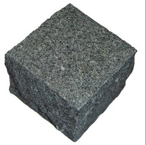 Cube Stone,cobble Stone,granite Cube Stone, G612 Grey Granite Cobble Stone
