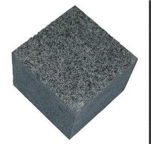 Cube Stone,cobble Stone,granite Flamed Cube Stone, G612 Grey Granite Cobble Stone