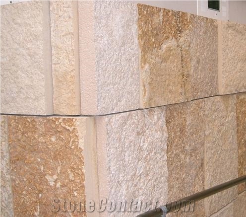 Marble Wall Cladding, Yellow Marble Wall