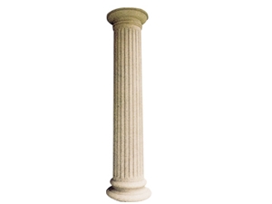 White Marble Roman Column