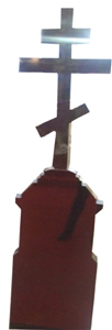 Russian Style Tombstones,Russian Style Monuments, Red Granite Tombstones