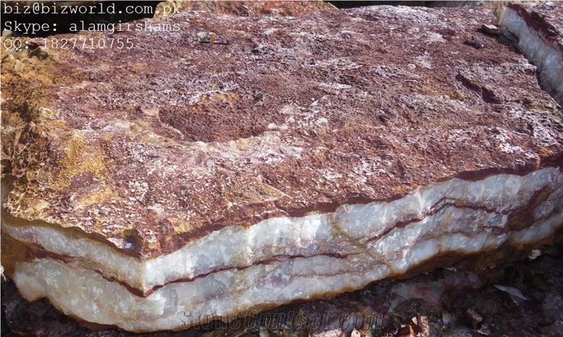 Red Skin Onyx Red Onyx Block From Pakistan Stonecontact Com