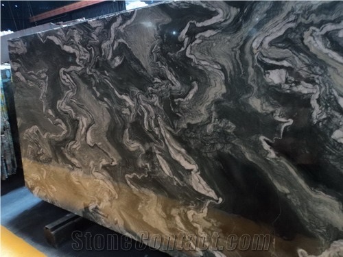 Chinese Factory Own Quarry Landscape Purple Marble Slabs, Landscape Green Marble Flooring Tiles and Wall Claddings for Building Projects