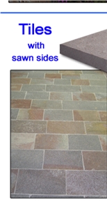 Porfido Tiles with Natural Surface, Sawn Sides, Porfido Grigio Di Meltina Granite