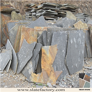 Rust Slate Yorkstone Paving