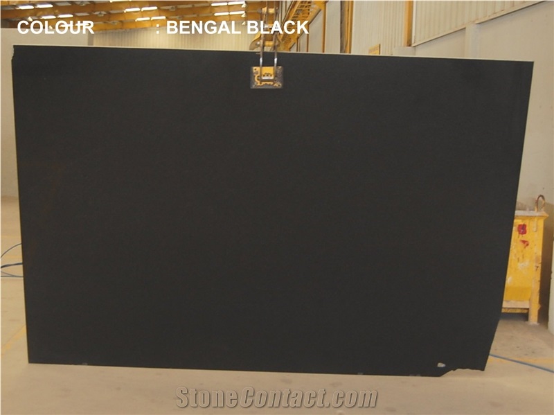 Bengal Black, India Black Granite Slabs & Tiles