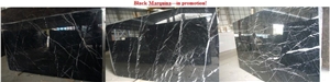 China Nero Marquina Marble Tiles