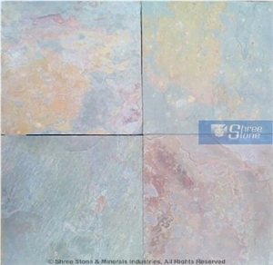 Kund Multi Slate Stone, Kund Multicolor Slate Slabs