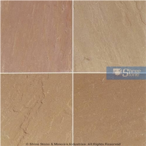 Modak Natural Sand Stone, India Brown Sandstone Slabs & Tiles