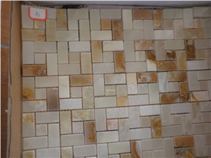 DLStone Onyx Mosaic, Yellow Onyx Mosaic
