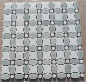 DLStone Onyx Mosaic, White Onyx Mosaic