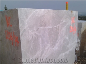 Silver Beige Marble Block