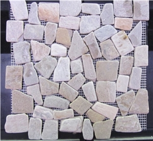 China Grey Slate Mosaic