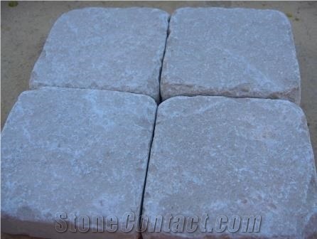 Tumbled Blue or Cream Limestone, Portugal Beige Limestone Slabs & Tiles