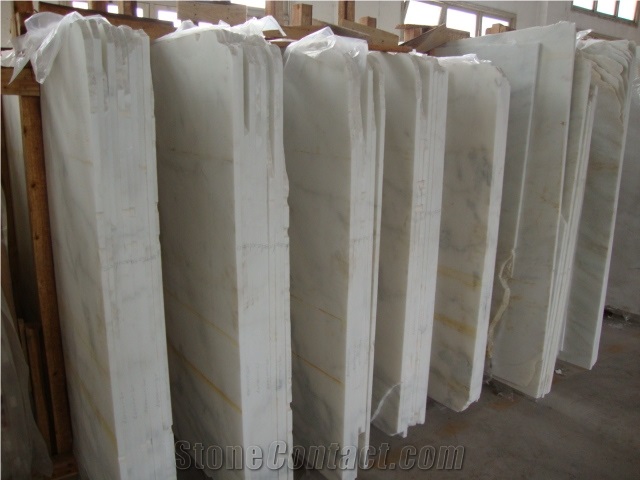 Oriental White Marble Slabs, China White Marble