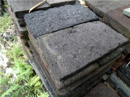 Lava Stone Tile / Slabs / Flooring ( Hand Cut )