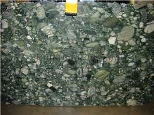 Brazil Green Marinace Granite Slab(low Price)