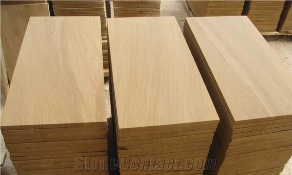China Wooden Sandstone Tile(good Price)