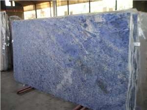 Polished Azul Bahia Granite Slab(good Price)