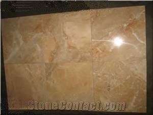 Polished Breccia Damascata Marble Tile