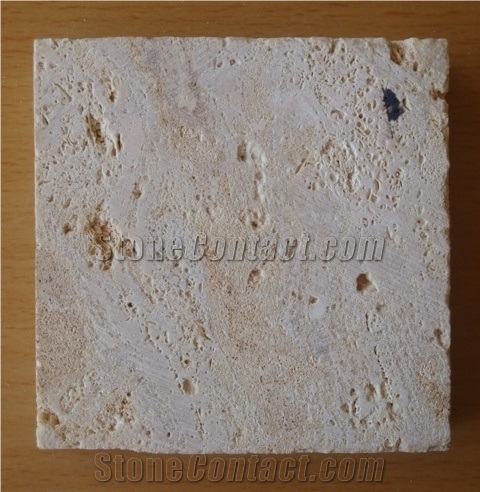 Polished Coralina Beige Limestone Tile(own Factory