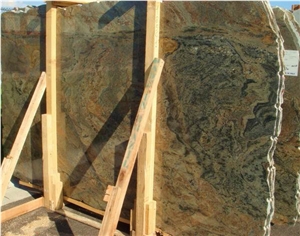 Polished Juparana Austral Granite Slab(own Factory